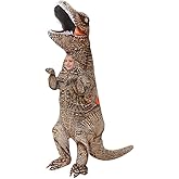 KOOY Inflatable Costume,Halloween T REX Dinosaur For Kids,Full Body Blow Up Costumes