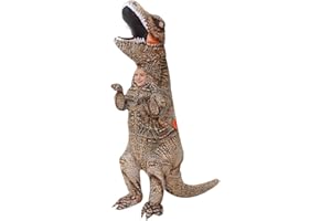 KOOY Inflatable Costume,Halloween T REX Dinosaur For Kids,Full Body Blow Up Costumes