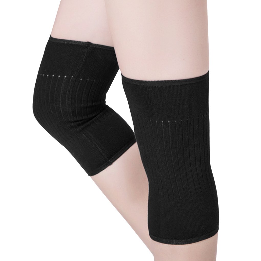 Men Women Cashmere Knee Braces Supports Leg Warmer Winter Warm