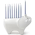 Jonathan Adler Elephant Menorah, One Size, White