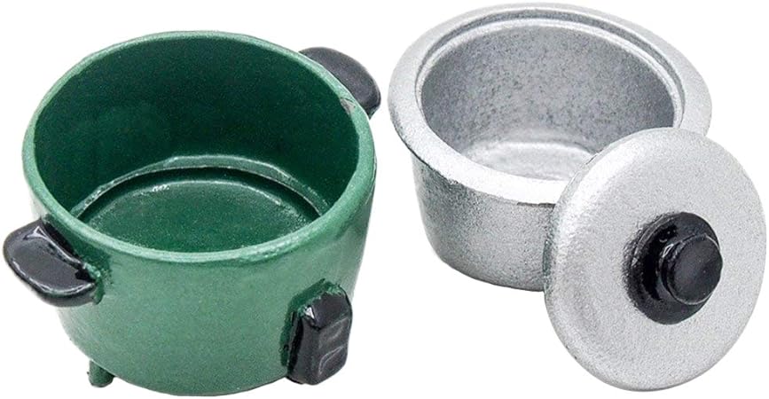 Amazon Odoria ミニチュア家電 1 12 炊飯器 グリーン メタル 家電 キッチン ドールハウス 雜貨 ミニドール おもちゃ