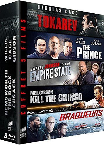 Coffret 5 films : Tokarev + The Prince + Empire State + Kill the Gringo + Braqueurs - Pack - Blu-ray