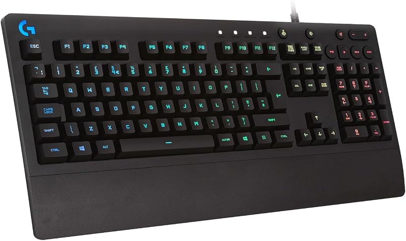 Logitech G G213 Prodigy Gaming Keyboard US International QWERTY Black