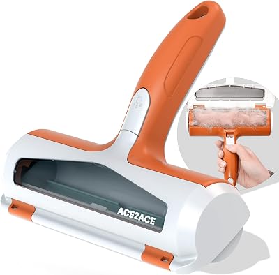 ACE2ACE Pet Hair Remover Roller Reusable Lint Roller for Pets Cats Dogs