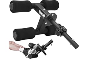 Shnlie Tib Bar, Tibialis Trainer, Tibia Dorsi Calf Raise Machine for Ankle/Shin Strength Training, Leg Workout, Fits 1" or 2"