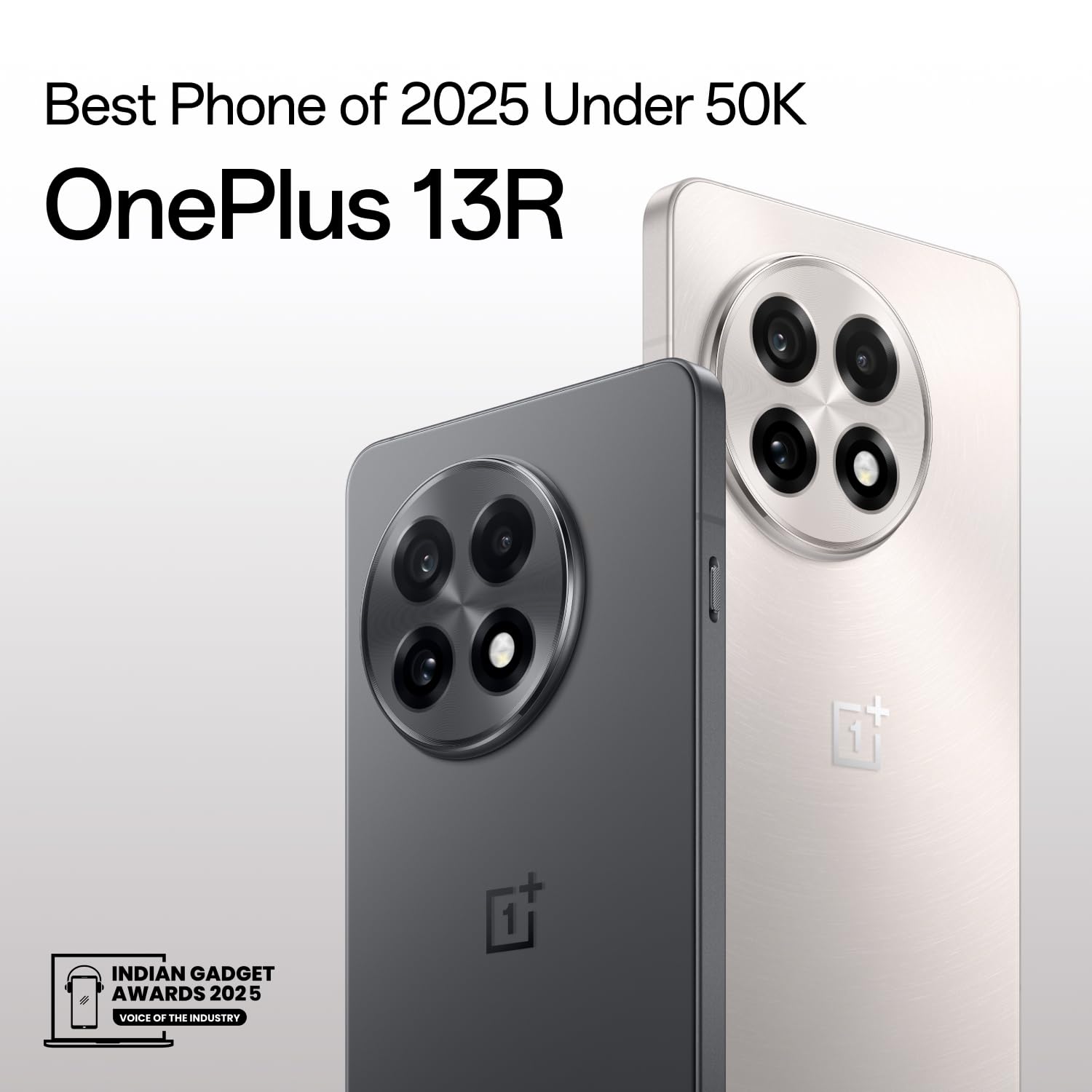 OnePlus 13R Dual SIM 256GB ROM + 12GB RAM (SOLO GSM | SIN CDMA) Smartphone 5G desbloqueado de fábrica (Nebula Noir) - Versión internacional