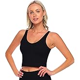 Natural Uniforms Women’s Longline Wirefree Padded Medium Support Sports Bra