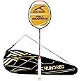 HUNDRED Powertek 1000 PRO Graphite Strung Badminton Racquet with Full Racket Cover
