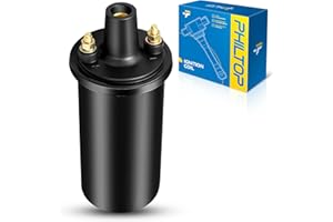 PHILTOP FD471 Ignition Coil Packs Fits for Ford 1964-1973 Mustang, 1959-1961 1963-1966 1970-1975 F-100, 1963-1966 1968-1975 F-250, 1965-1974 LTD, 1962-1974 Galaxie 500, Mercury 1967-1974 Cougar