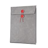 Enyuwlcm PU Leather A4 File Folder Document Holder