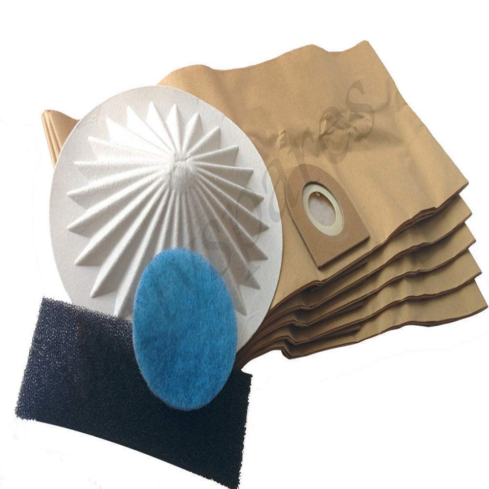 Premium Quality Vax 6131 7131 6151SX 5120 8131 Vacuum Cleaner hoover 5 Dust Bags & Filter Set
