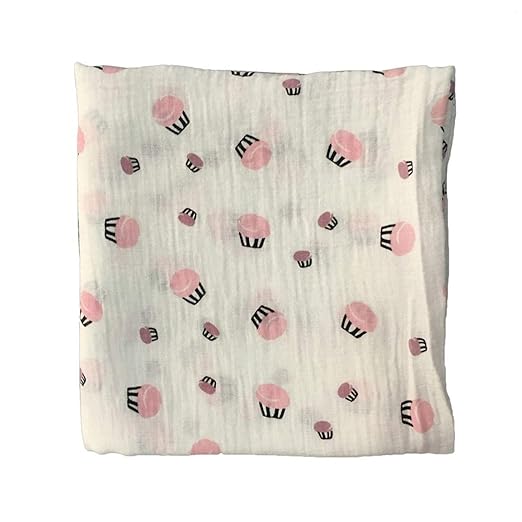 120x120cm Muselina Manta para bebé Envoltura para bebé Algodón 100 ...