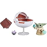 STAR WARS The Bounty Collection Grogu’s Hover-Pram Pack The Child Collectible 2.25-Inch-Scale Figure with Accessories, Kids A