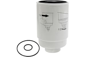 Vkinman 6.6 Duramax Diesel Fuel Filter with Seals TP3018, TP3012, 12664429, 12633243 Replacement for Chevy Silverado 2500 HD 
