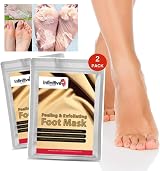 Infinitive Beauty Foot Peel Mask Socks 2 Pairs - Exfoliating Callus Remover for view 3