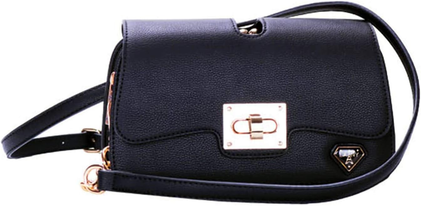 LANY"Daria" Twist Lock Multi Compartment Cross Body Handbag