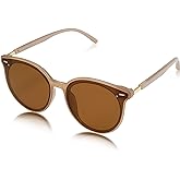 SOJOS Sunglasses Womens Trendy 2025 Classic Round Retro Vintage Shades Large Frame Sunnies SJ2067