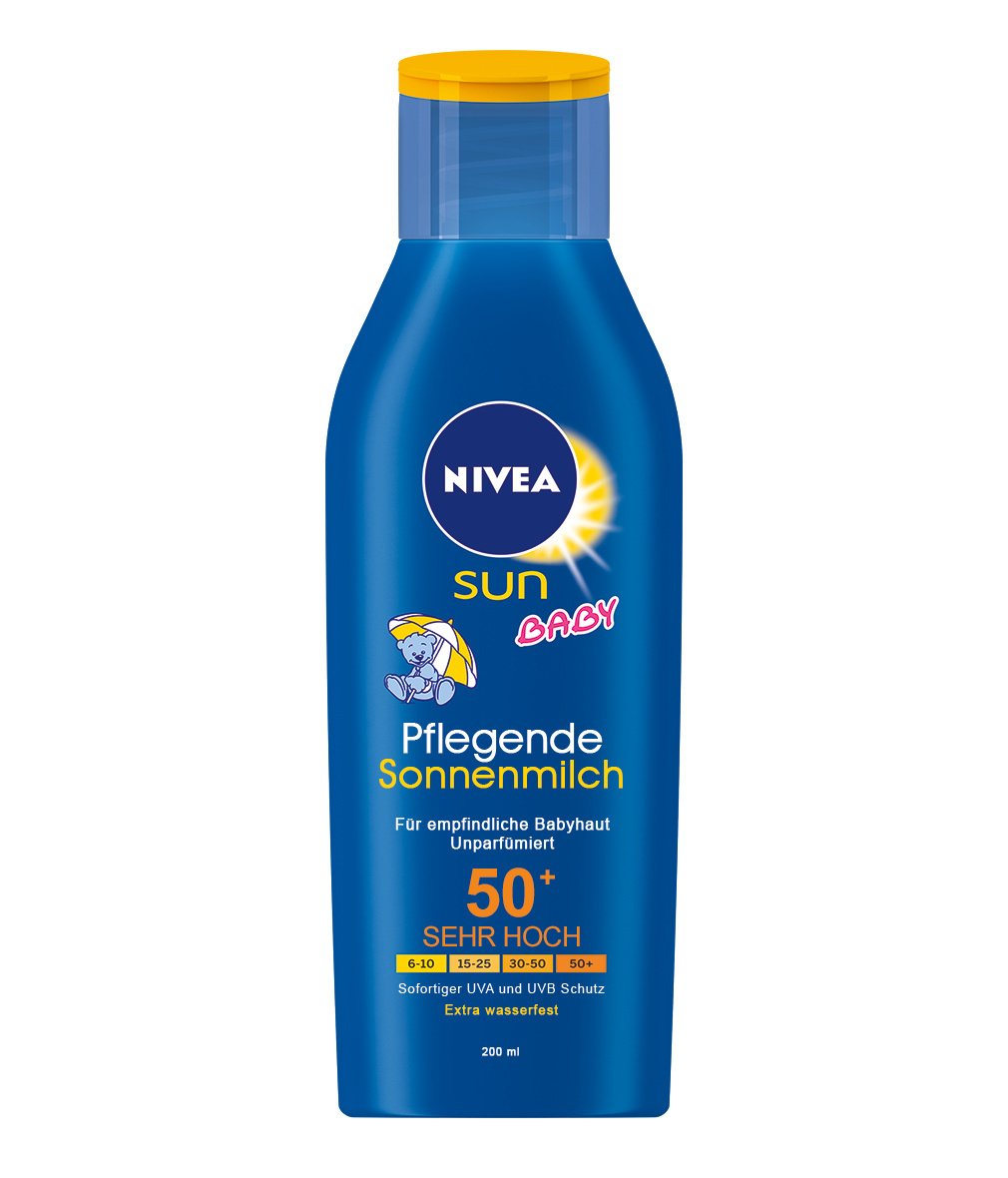 Nivea Sun Baby Pflegende Sonnenmilch 50+ (200 ml)