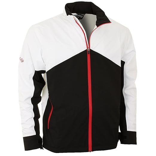 Callaway Golf 2015 Mens Tour 2.0 Waterproof Jacket Bright White L