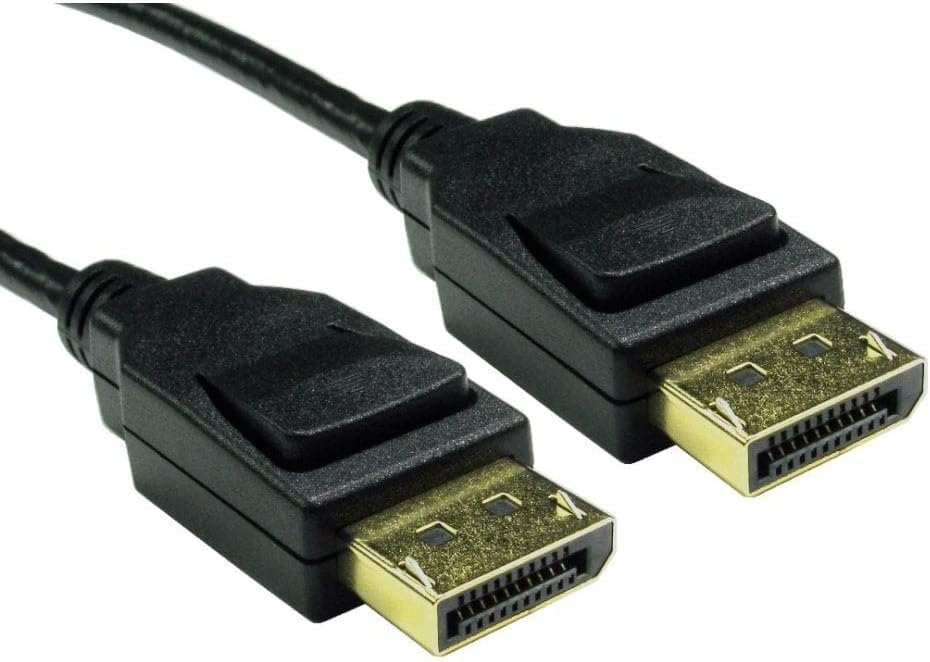 rhinocables 8K DisplayPort 1.4 Cable 60Hz DP HDR 4K Display Ultra High Speed Monitor Cable ideal for Gaming PC/Laptop TV Video Streaming and Projectors UHD (2m