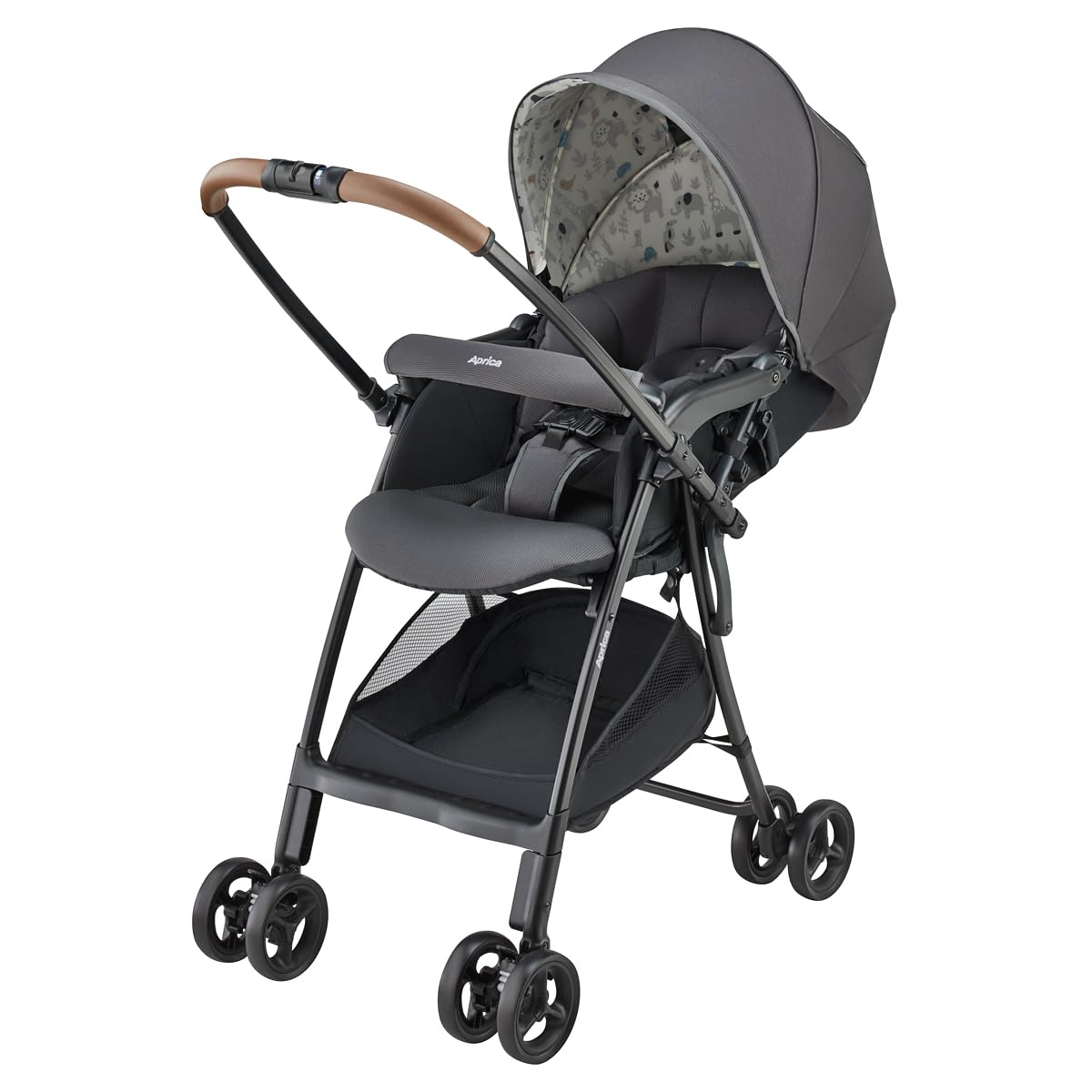 Aprica(アップリカ) A型ベビーカー カルーンエアーメッシュ AC 1か月～36か月まで 軽量 両対面 (グレー) 【2024年モデル】 2206925商品画像