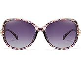 Cyxus New Polarized Sunglasses for Women UV Protection TAC Lens Oval Ultralight PC Frame Shades