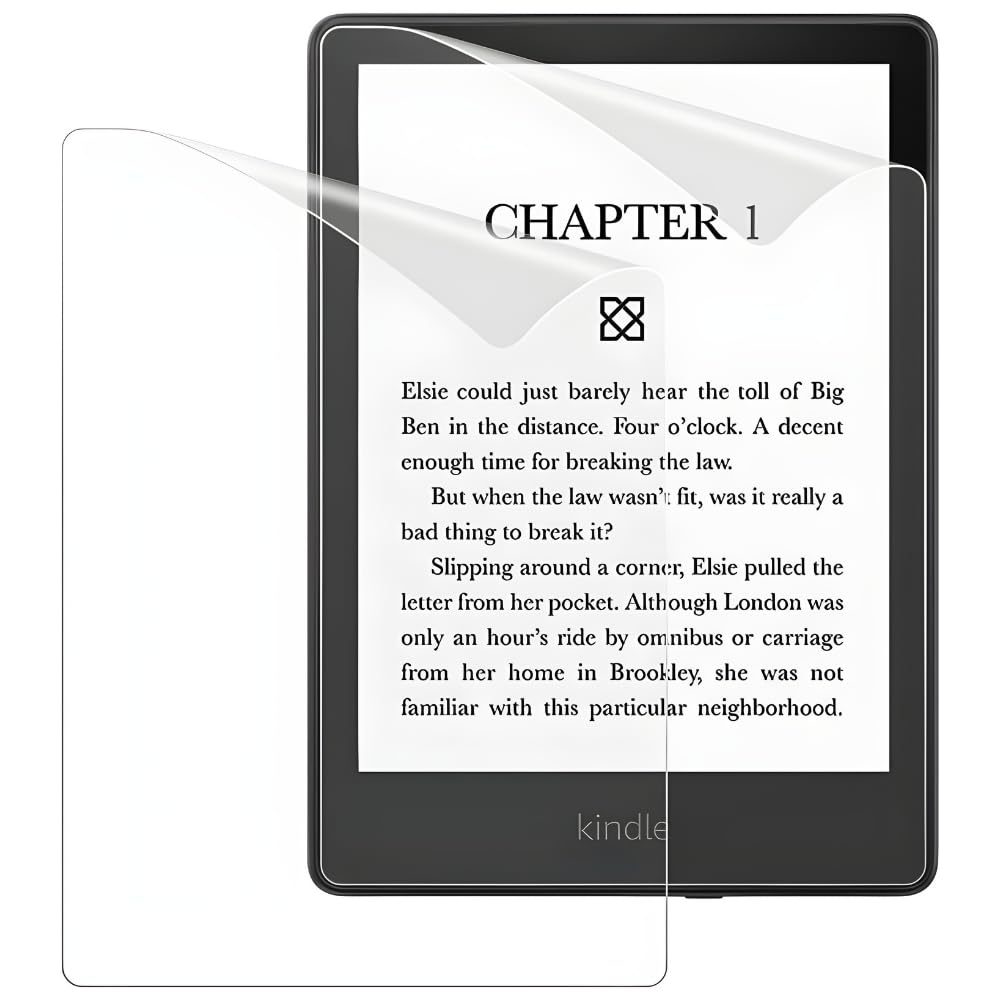 Película Para Kindle Paperwhite 12ª Geração e Kindle Colorsoft 7 Polegadas (SA569P, SA568B, SA58CB, SA59CP) - Antirreflexo -
