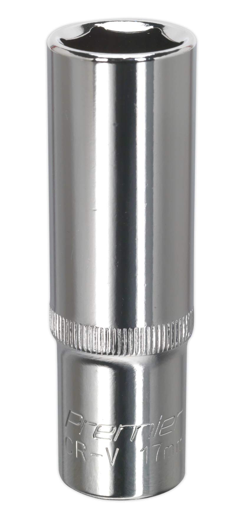 Sealey Sp1217D Walldrive Socket 17Mm Deep 1/2Sq Drive Fully Polished