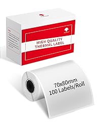 Phomemo Transparent Thermal Label Paper, Size