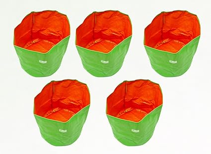 BIO BLOOMS AGRO INDIA PRIVATE LIMITED Grow Bag, Multicolour, Standard, Pack of 5