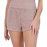Steve Madden Womens Women's Pull-on Chenille Sleep Shorts