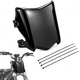 Front Plate for Ebike, Front Number Plate | Universal for Surron Talaria Sting Eride Pro Ridstar Q20 Super 73 RX Tuttio Soleil 01 Yozma in10 tst r002 E bike Black.