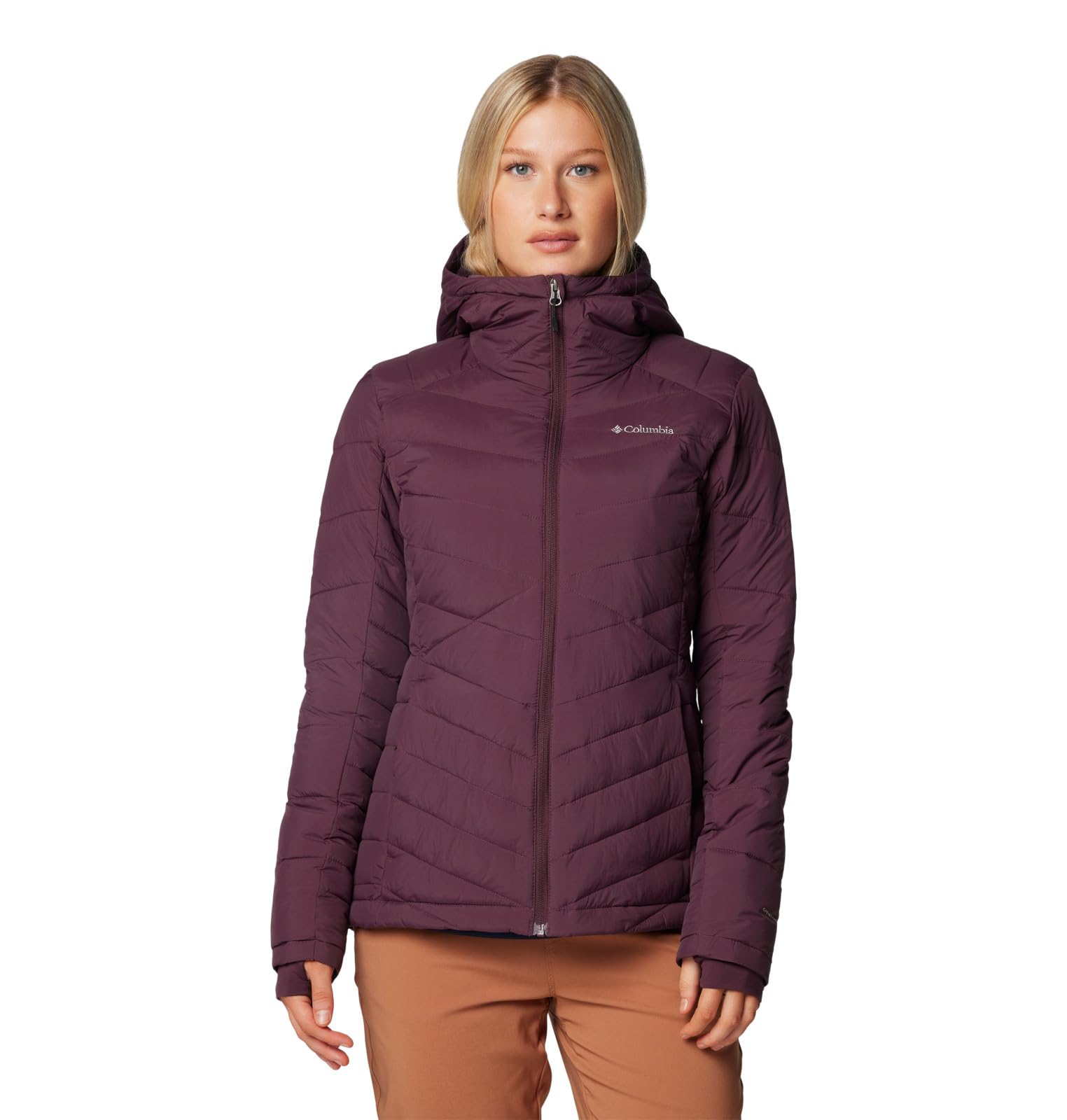 Columbia Women’s Joy Peak II Hooded Jacket, Moonvista, 3X Plus