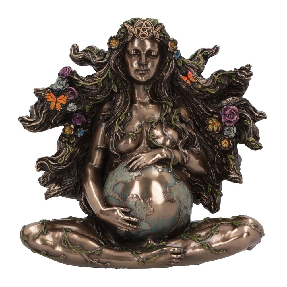Nemesis Now Gaea Mother of All Life Bronze Figurine, 18cm — image 1