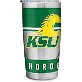 Rico Industries NCAA Kentucky State Thorobreds Standard 20oz Stainless Steel Tumbler with Lid - Great For Coffee, Tea, Water or Cocktails