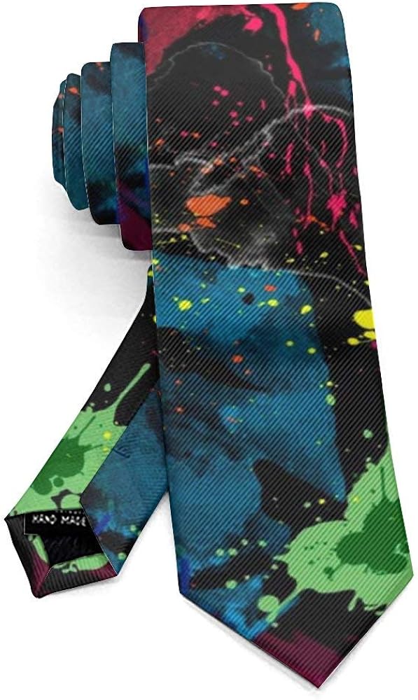 Men's Gift Fashion Ties Neck Tie Skinny Ties,Psychedelic