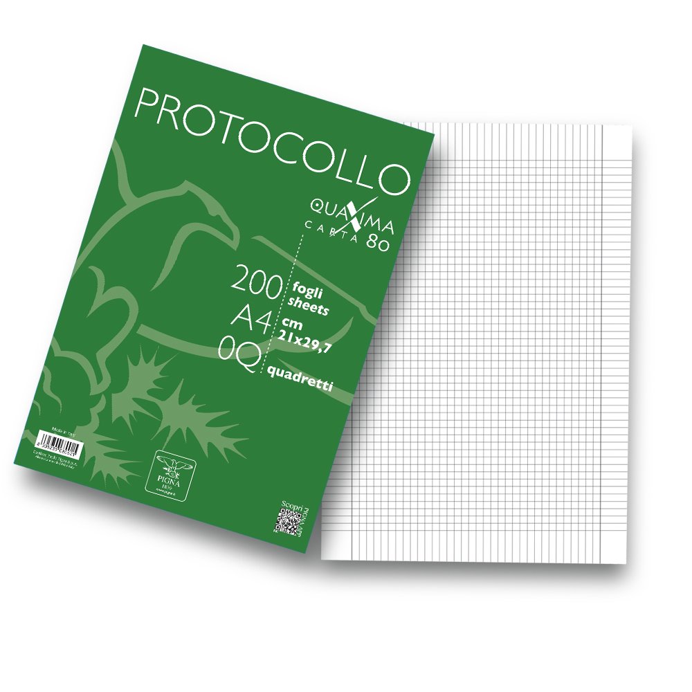 PIGNA 02156210q Protocol in Ream , 200 Sheets (Pack of 1)