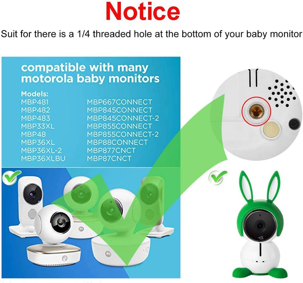 inRobert Universal Baby Monitor Holder Wall Mount - Image 3