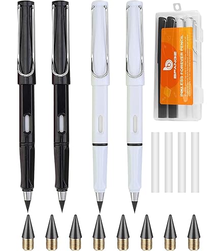 Amazon.com: FEGVE Titanium Inkless Pencil, Everlasting Pencil
