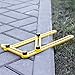 Angle Template Tool #1 RETOOLS with Metal thread on the knobs - Plastic- Super Angle Finder & Multi-Angle Measuring Ruler for Handymen, Builders, Tilers, Craftsmen and DIY-ers