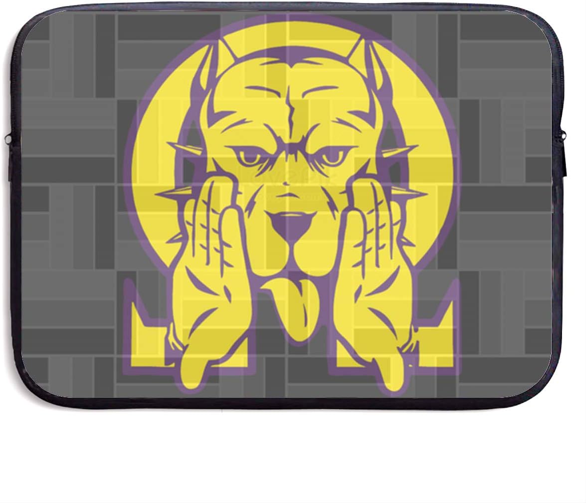 Caseling Neoprene Sleeve Pouch Case Bag for 13/15"" Inch Laptop Computer O-M-E-G-A Psi-Phi Designed to Fit Any Laptop/Notebook/Ultrabook/MacBook