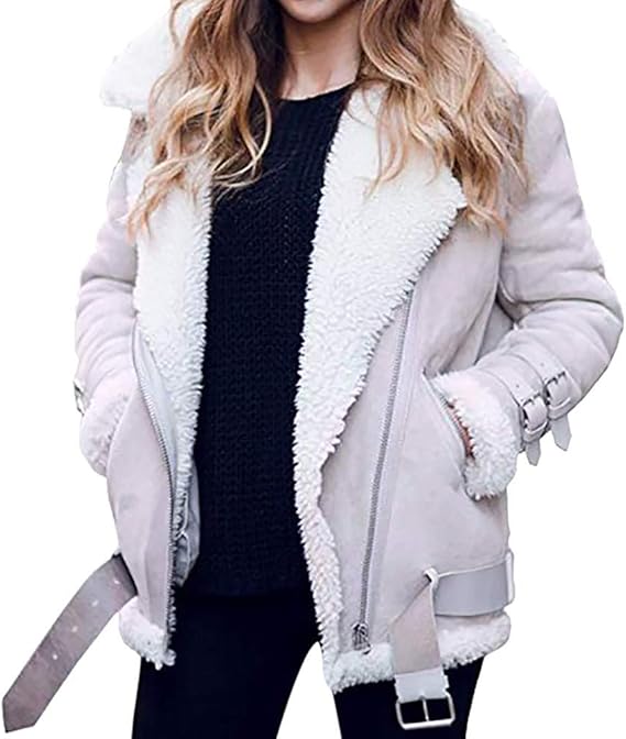 zip up fluffy jumper