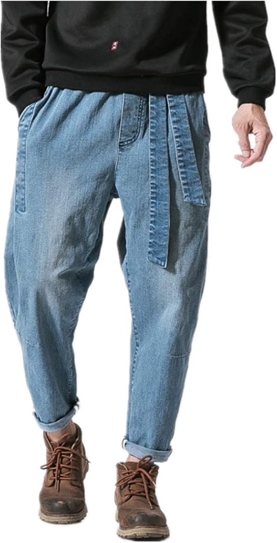 Amazon Ween Charm ワイドデニムパンツ メンズ ジーンズ サルエル