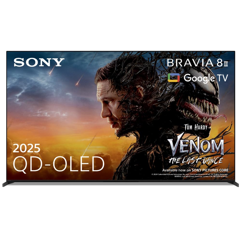 Sony BRAVIA 8 II 65" QD-OLED, K65XR8M25B...