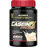ALLMAX Nutrition - CaseinFX - 100% Casein Micellar Protein - Vanilla - 2 Pound