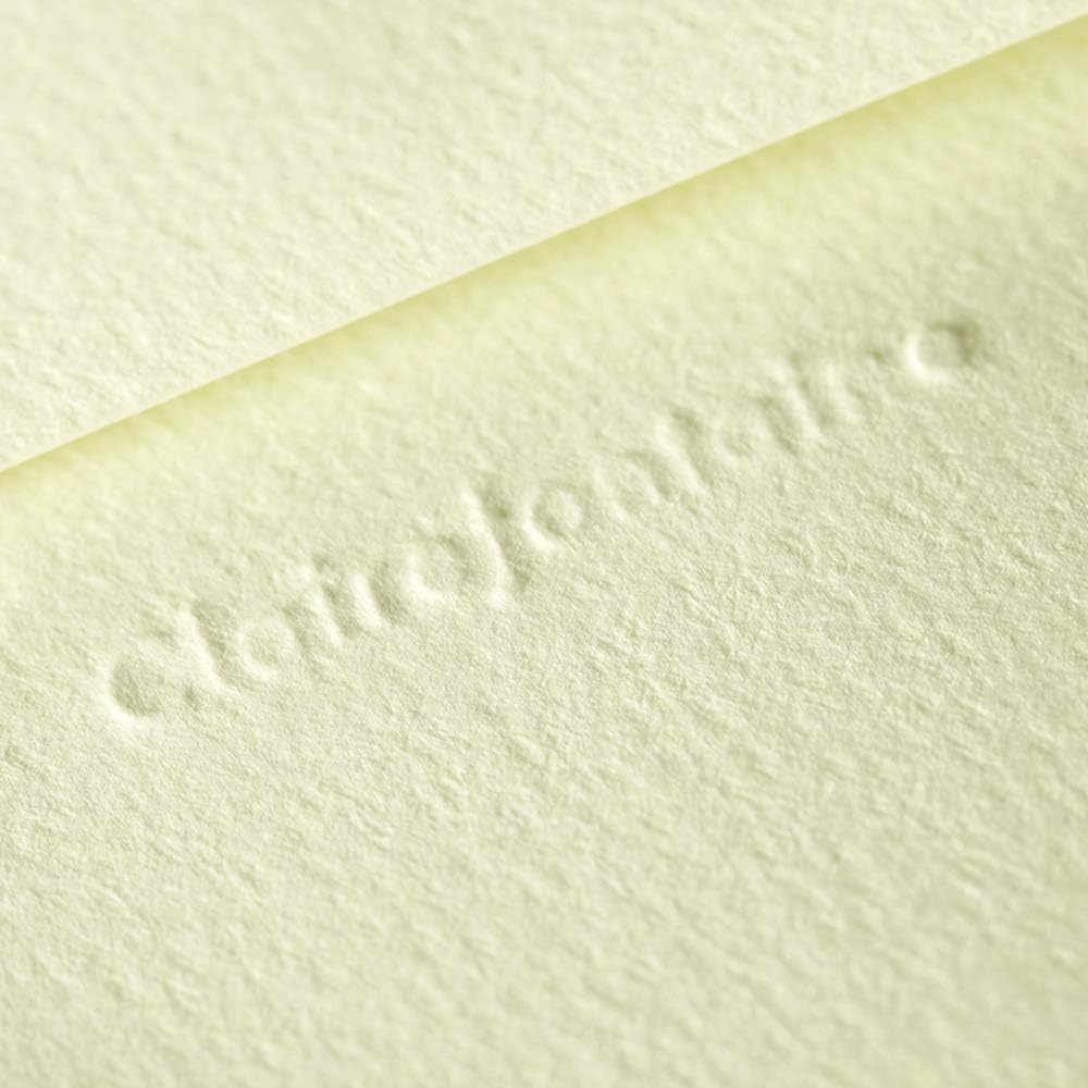 Clairefontaine, Ref 28345C, Pollen Grain Adhesive Envelopes (Pack of 25 Sheets), DL (110 x 220mm) in Size, 120gsm Paper - Image 3
