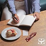 SETTINI Flower Journal for Writing Gift Set Hardcover Vegan Leather 192 Pages view 2