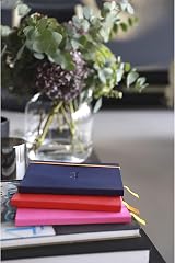 Rhodia Rhodiarama 117379C Fuchsia Notebook A5 Lined 160 pages Ivory Paper view 4