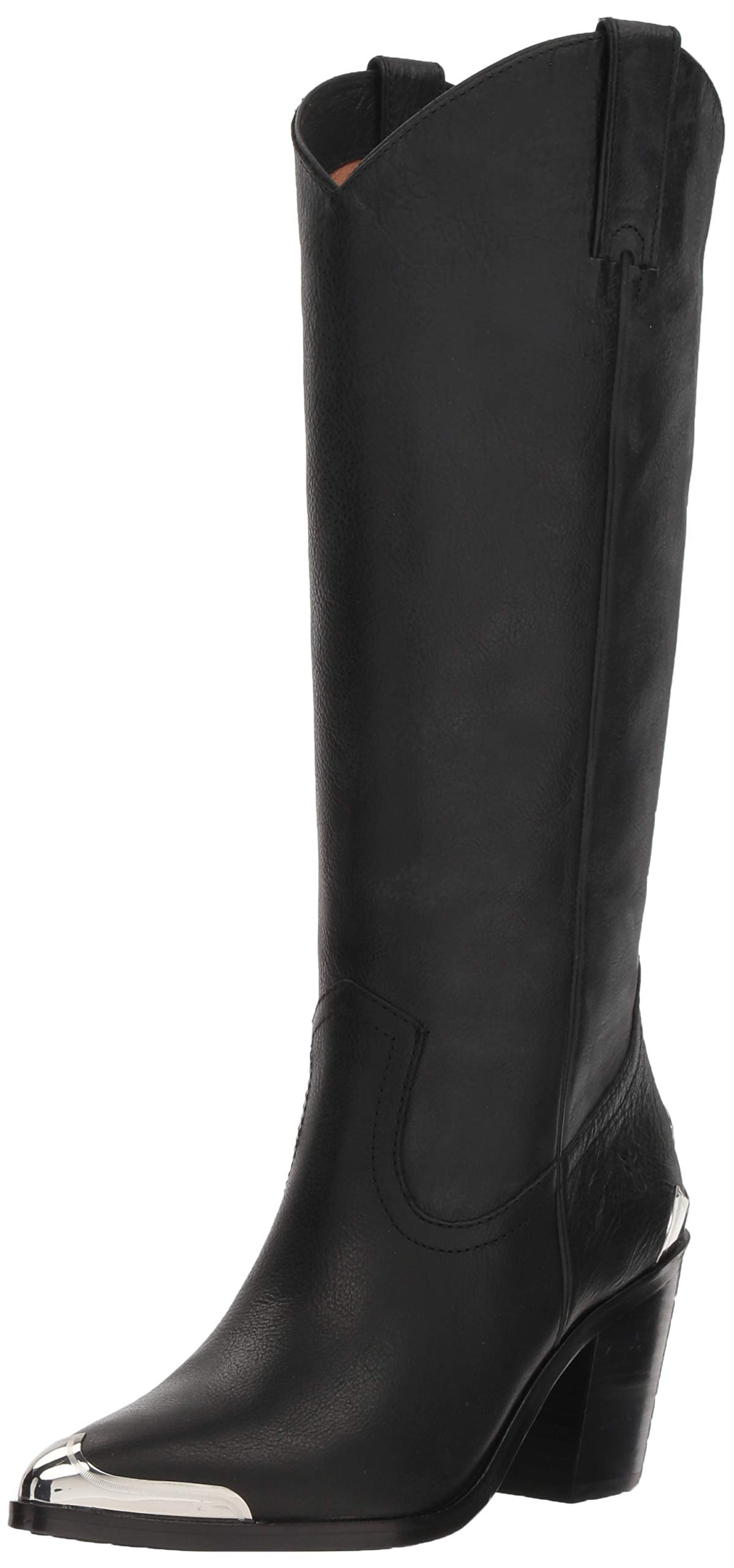 frye faye metal plate pull on