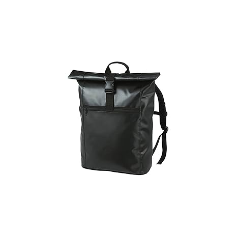 HALFAR Fahrrad Kuriertasche SCHWARZ mit Rollverschluss circa 30 Liter Volumen